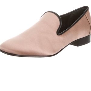 Diane Von Furstenberg Loafers sz:7 (Beige-Satin)